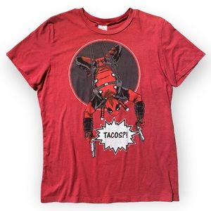 🛍️4/$20🛍️ Deadpool TACOS?! Marvel FifthSun T-Shirt